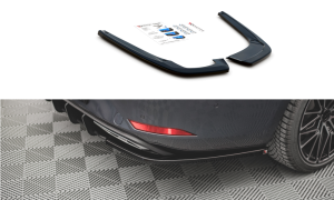 Splittery tylne boczne Seat Leon FR ST MK4 (carbon look)