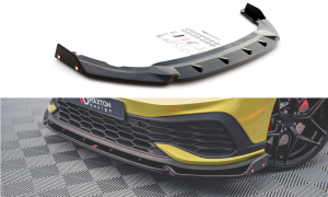 Splitter przedni + flaps V1 Volkswagen Golf 8 GTI Clubsport (carbon look)