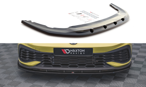 Splitter przedni V4 Volkswagen Golf 8 GTI Clubsport (czarny mat)