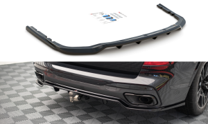 Splitter tylny srodkowy (z dyfuzorem) BMW X7 M G07 (czarny mat)
