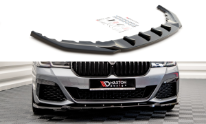 Splitter przedni V2 BMW 5 G30 Facelift M-Pack (carbon look)
