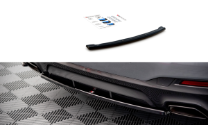 Splitter tylny srodkowy BMW 5 G30 Facelift M-Pack (czarny mat)