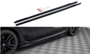 Dokładki progow BMW 6 GT G32 M-Pack (czarny mat)