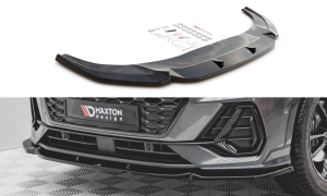 Splitter przedni V1 Audi Q3 Sportback S-Line (carbon look)