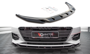 Splitter przedni V1 Audi A7 C8 (carbon look)