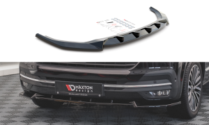 Splitter przedni V1 Volkswagen T6 Facelift (czarny mat)