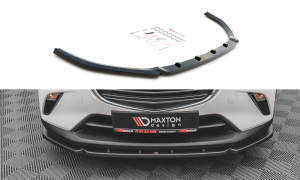 Splitter przedni V2 Mazda CX-3 (czarny mat)