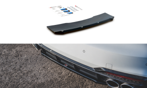Splitter tylny srodkowy Audi S5 / A5 S-Line Sportback F5 Facelift (czarny mat)