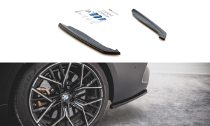 Splittery tylne boczne V2 BMW M8 Gran Coupe F93 (carbon look)
