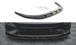Splitter przedni V1 Volkswagen Golf R MK8 (czarny mat)
