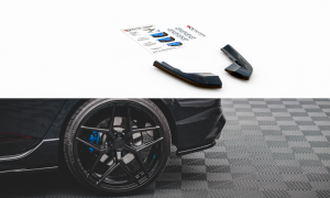 Splittery tylne boczne Volkswagen Golf R MK8 (carbon look)