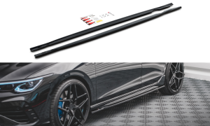 Dokładki progów Volkswagen Golf R MK8 (czarny mat)