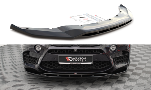 Splitter przedni V2 BMW X5 M F15 (czarny mat)