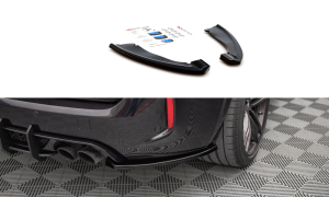 Splittery tylne boczne BMW X5 M F15 (czarny mat)