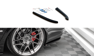 Splittery tylne boczne Audi S8 D3 (carbon look)