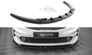 Splitter przedni V1 Kia Optima MK4 (czarny mat)