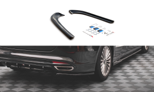 Splittery tylne boczne Ford Mondeo MK5 (czarny mat)