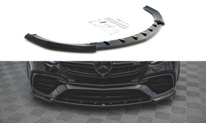 Splitter przedni V3 Mercedes-Benz E63 AMG Estate/Sedan S213/W213 (carbon look)