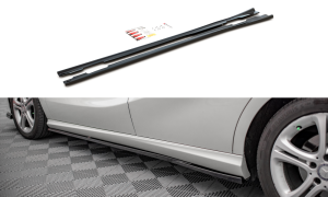 Dokładki progów V2 Mercedes-Benz A W176 (carbon look)