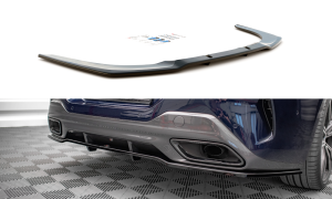 Splitter tylny środkowy (z dyfuzorem) BMW 8 Gran Coupe M-Pack G16  (czarny mat)