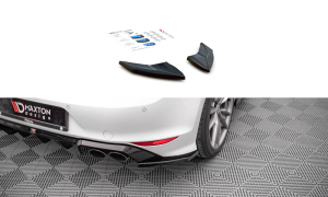 Splittery tylne boczne V4 Volkswagen Golf R MK7 (czarny mat)