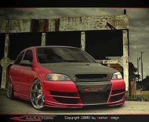 Zderzak Przedni Opel Astra G < Inferno >
