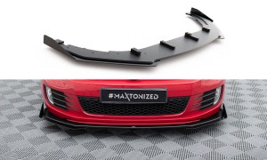 Splitter Przedni Racing Durability V.3 + Flaps Volkswagen Golf GTI Mk6