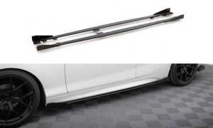 Dokładki progów Street Pro V.2 + Flapsy BMW 1 F20 M135i / M140i / M-Pack