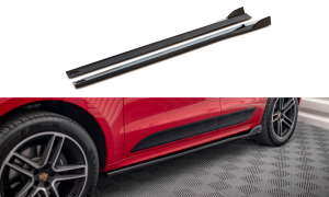 Dokładki Progów Porsche Macan GTS / Sport Design Mk1