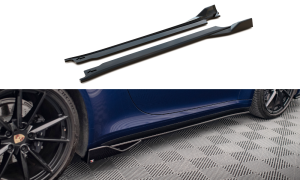 Dokładki Progów V.2 Porsche 911 Carrera Aero / Carrera GTS 992
