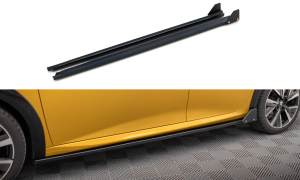 Dokładki Progów + Flaps Peugeot 208 GT Mk2