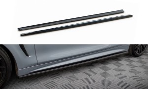 Dokładki Progów V.3 BMW 4 Coupe / Gran Coupe / Cabrio M-Pack F32 / F36 / F33
