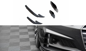 Canards(owiewki przedniego zderzaka) Audi S5 / A5 S-Line Coupe / Sportback F5