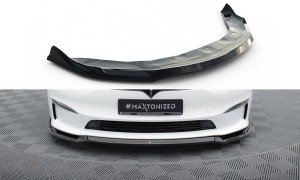 Splitter Przedni V.2 Tesla Model S Plaid Mk1 Facelift
