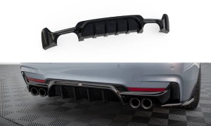 Dokładka Tylna BMW 4 Coupe / Gran Coupe / Cabrio M-Pack F32 / F36 / F33 (Wersja z podwójnymi wydechami z dwóch stron)