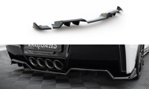 Splitter Tylny (Z Dyfuzorem) + Splittery Tylne Boczne Chevrolet Corvette C7