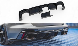 Dokładka Tylna Audi RS7 C8 (Wersja z hakiem holowniczym)