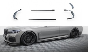 Karbonowy Zestaw Splitterów BMW 7 M-Pack G11 Facelift