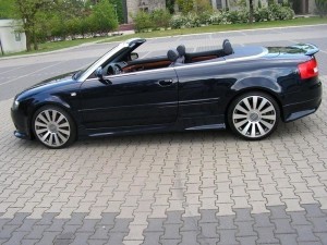Dokładki progów Audi A4 B6 Cabrio