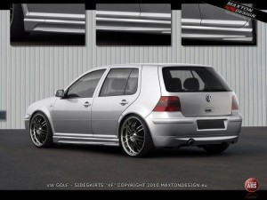 Dokładki progów Volkswagen Golf MK4