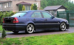 Dokładki progów Mercedes C-Class W202