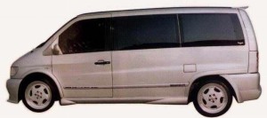 Dokładki progów Mercedes Vito I 96-03