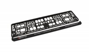 LICENSE PLATE FRAMES MAXTON
