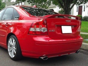 Spojler tylny Volvo S40 II
