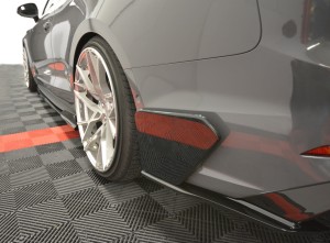 Dokładki splitterów tylnych bocznych Audi S5 F5 Coupe