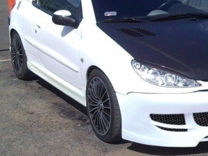 Dokładki progów 1 Peugeot 206