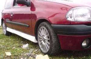 Dokładki progów 1 Renault Clio II