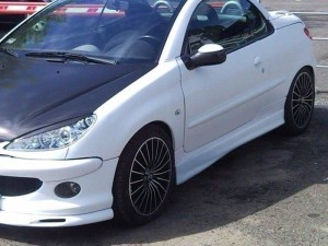 Dokładki progów 2 Peugeot 206