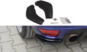 Tylne boczne splittery Ford Focus MK1 RS (czarny mat)