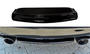 Splitter tylny srodkowy Infiniti QX70 (czarny mat)